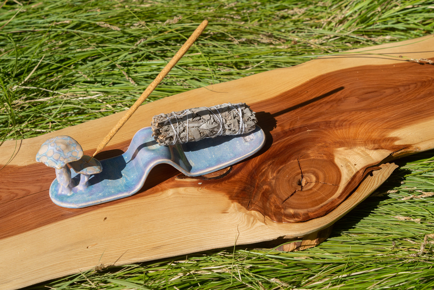 Wavy / Mushroom Incense Holders